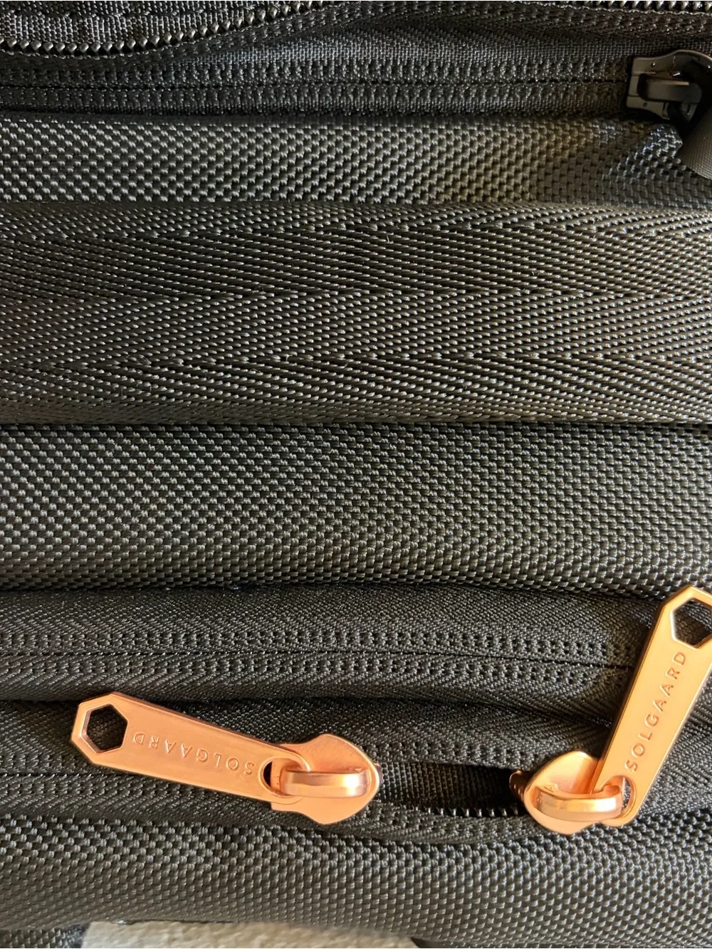 RARE Solgaard Venture Backpack w/ Closet Baltic Black Rose Gold Large NWT